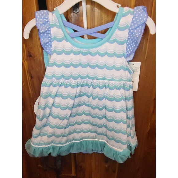 Nannette 2 piece set with Unicorn Size 24M - Picture 4 of 5